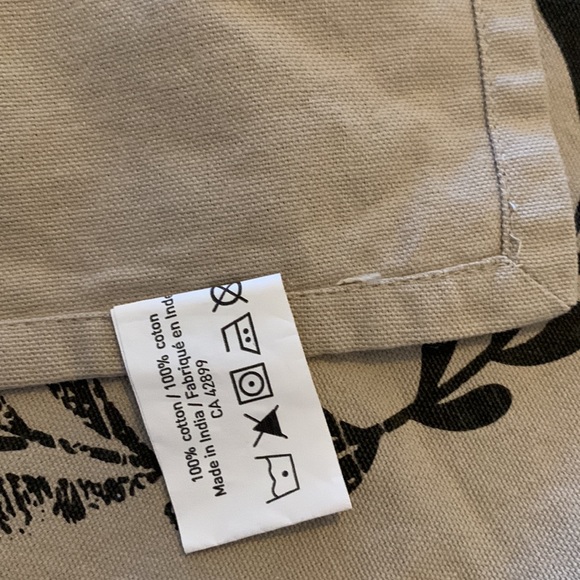 Rustic boho 100% cotton napkins set of 4 - Picture 2 of 5